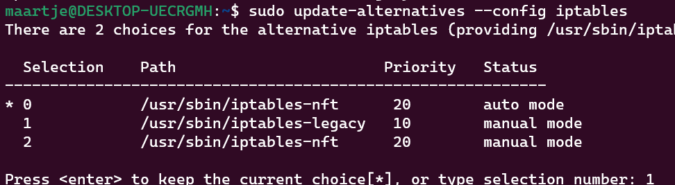 iptables