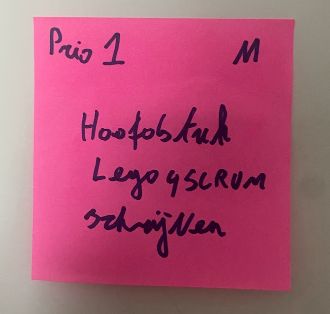 user story postit